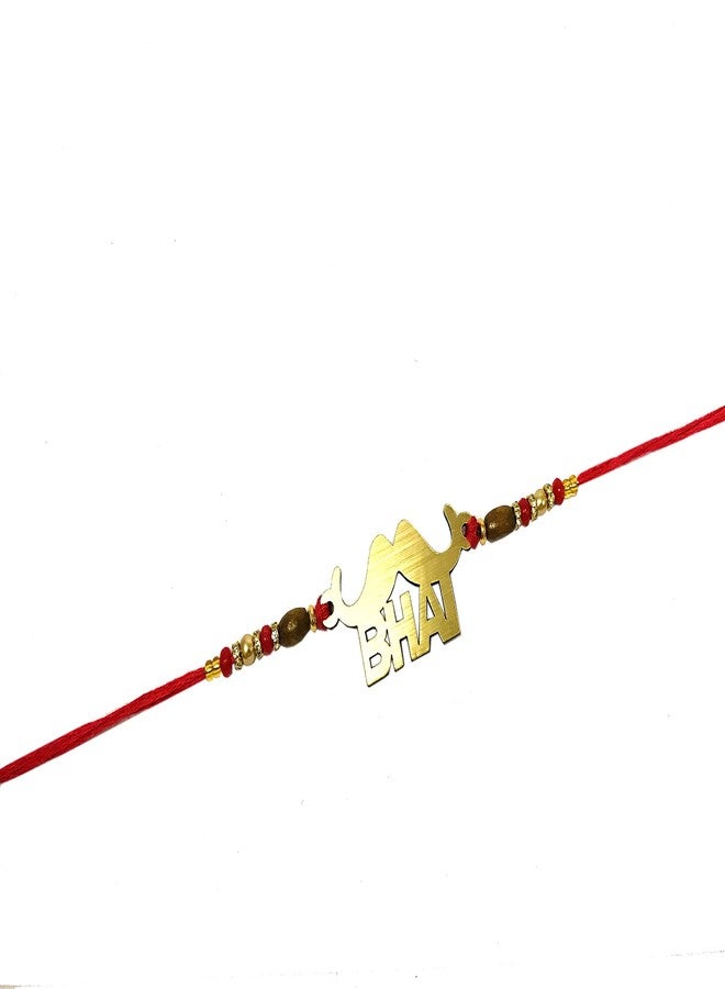 Evisha 2 Pcs Golden Cool Bhai Mustache Rakhi For Kids Rakhi For Brother Bhaiya Bhai Rakhi Combo137-140 | | rakhi || rakhi set || rakhi for brother || rakhi for brother and bhabhi || rakhi combo || bhaiya bhabhi rakhi || rakhi gifts - Image 3