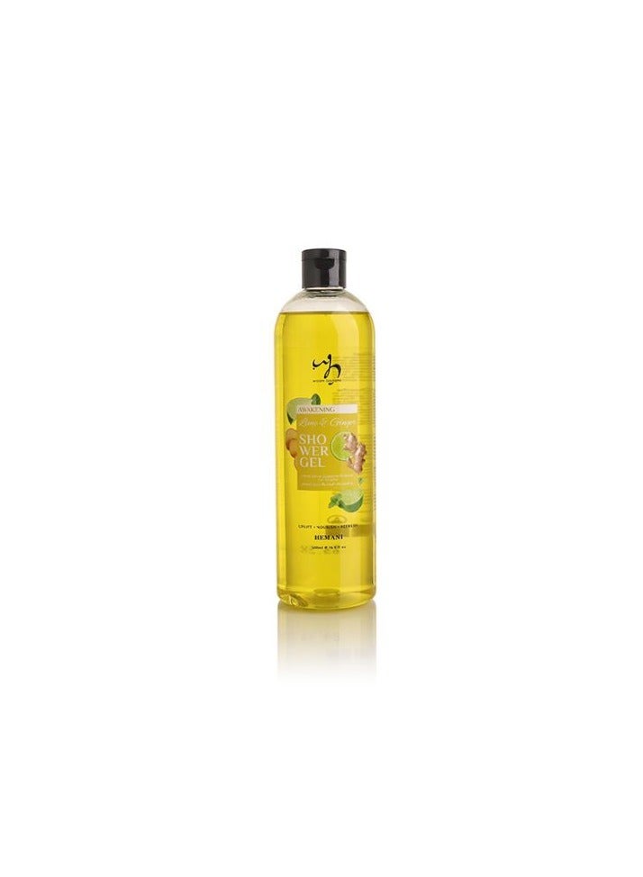 WB By Hemani Hemani Awakening Lime and Ginger Shower Gel 500ml