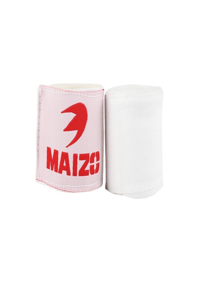 MAIZO رباط معصم أبيض من مايزو للملاكمة، طوله 108 بوصة - Image 3