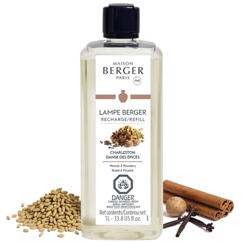 Maison Berger Charleston - Lampe Berger Fragrance Refill for Home Fragrance Oil Diffuser - 33.8 Fluid Ounces - 1 Liter - Image 1