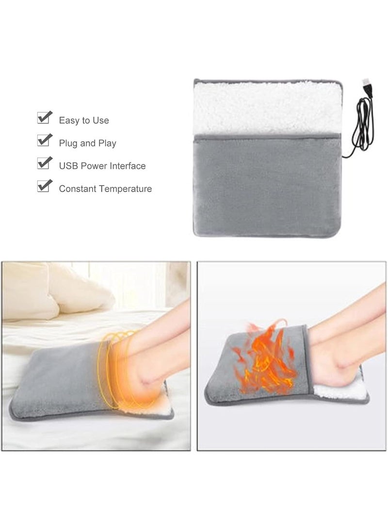 كيمايا وسادات تدفئة قدم مريحة، وسادات كهربائية سريعة التسخين بدرجة حرارة ثابتة وحماية من الحرارة الزائدة - Image 4