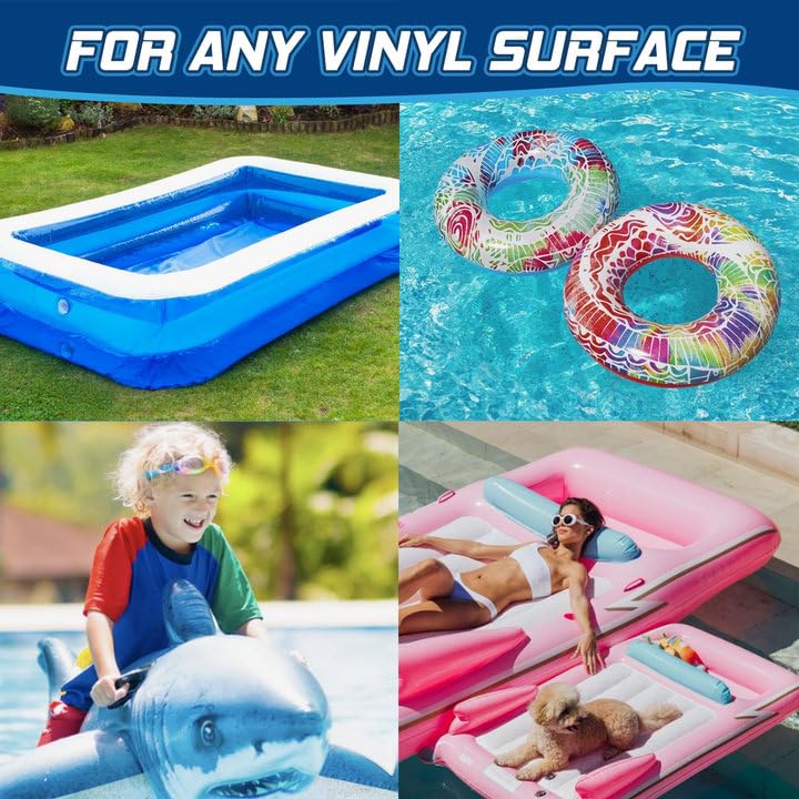 Yeardera Air Mattress Patch Kit, Waterproof Vinyl Repair Kit, High Strength PVC Adhesive for Inflatables, PVC Boats, Vinyl Glue (60ml/1 Pack) - Image 5