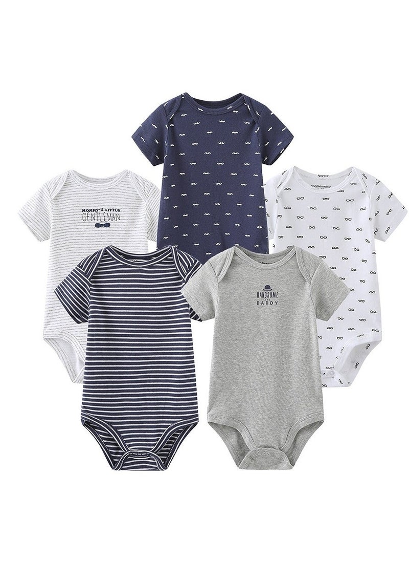 24-Piece Set Of Newborn Baby Jumpsuit, Pants, Hat, Gloves, Socks - Image 2