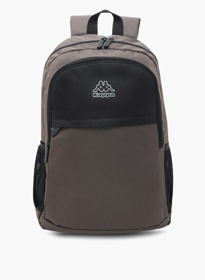 Kappa Colourblock Backpack with Adjustable Shoulder Straps - 45x31x14 cm  - Image 1