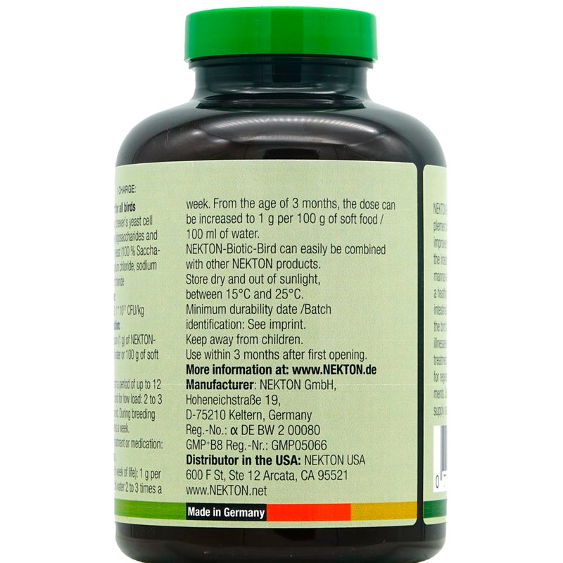Nekton-Biotic-Bird Probiotic for Birds 250g, (9oz) - Image 3