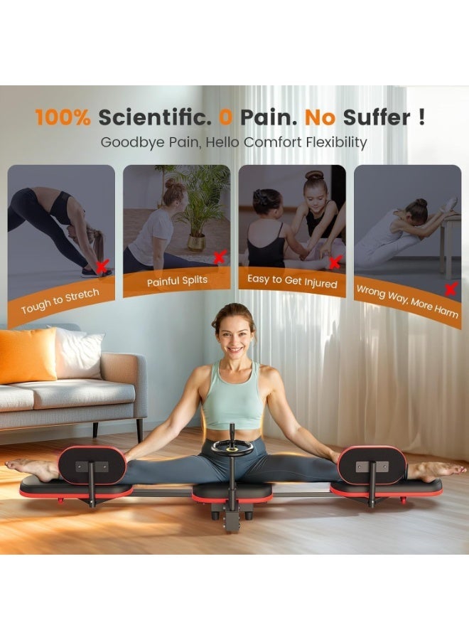 YOUWE7 Updated Leg Stretcher, Leg Stretcher Machine for Flexibility and Relieving Hip Tightness, Heavy Duty Split Machine Stretcher for Home Gym Split Machine Training Fitness - Image 5