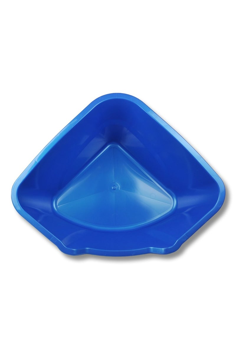Generic Triangle-Shaped Cat Litter Box – Space-Saving Corner Design