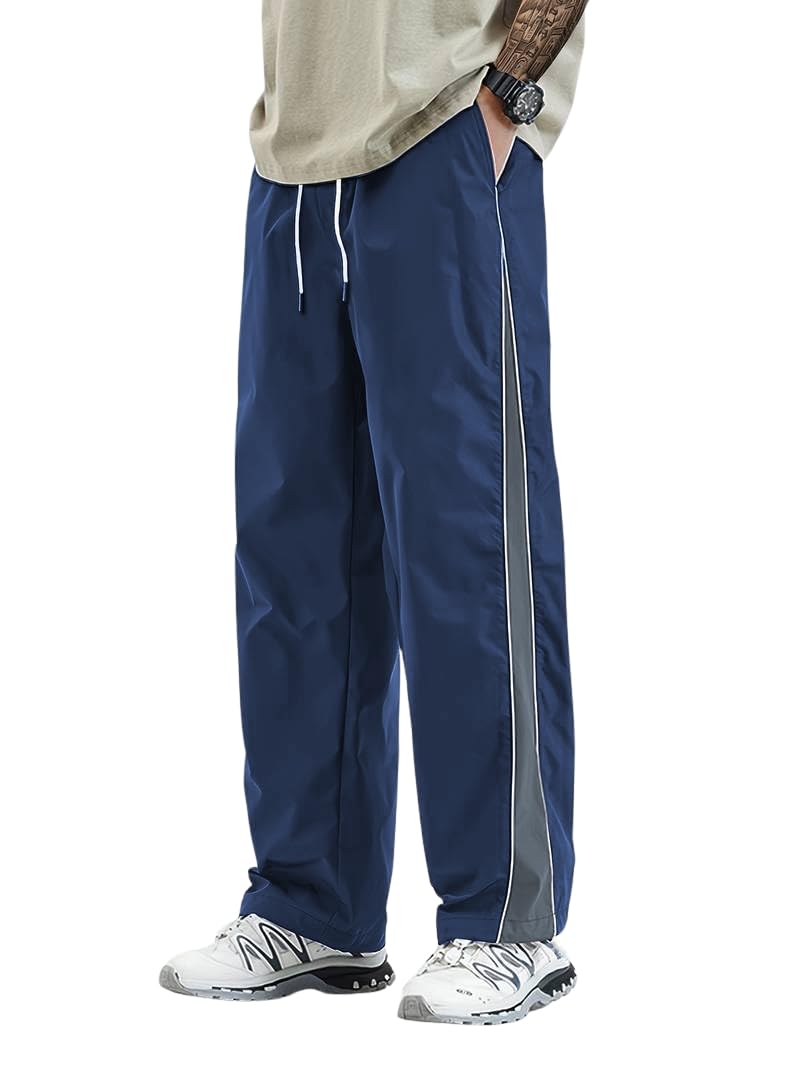TOPLOT Men's Track Pant | Activewear Design | Comfortable Fit Wear | Easy Movement Structure | Lightweight Feel | Functional Style | Excellent for Gym, Sports & Everyday Wear (5261_36_Blue) - Image 1