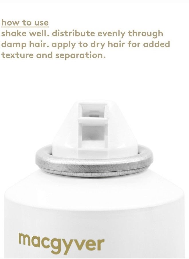 EVO Macgyver Multi-use Mousse - Texturising Hair Mousse - Instant Volume With Lasting Hold - 200ml / 6.8fl.oz  - Image 4