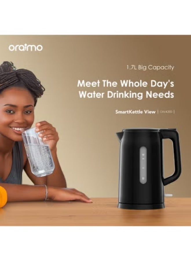 Oraimo Electric kettle 1.7 L oraimo UK OH-K200 Black 1800 W - Image 3