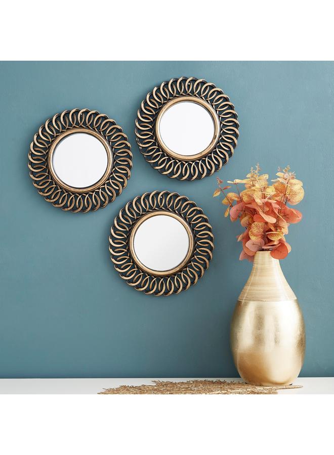 NOMAD 3 Piece Mirror Set 25 Cm - Image 1