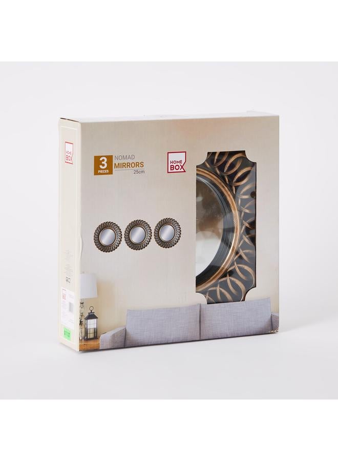 NOMAD 3 Piece Mirror Set 25 Cm - Image 5