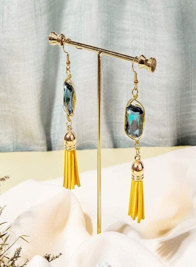 Teensery 120 Pcs End Caps 6MM 8MM 10MM Leather Cord Ends Glue in Tassel Caps Clasps for DIY Tassel Bracelet Necklace Jewelry Making (Gold) - Image 4