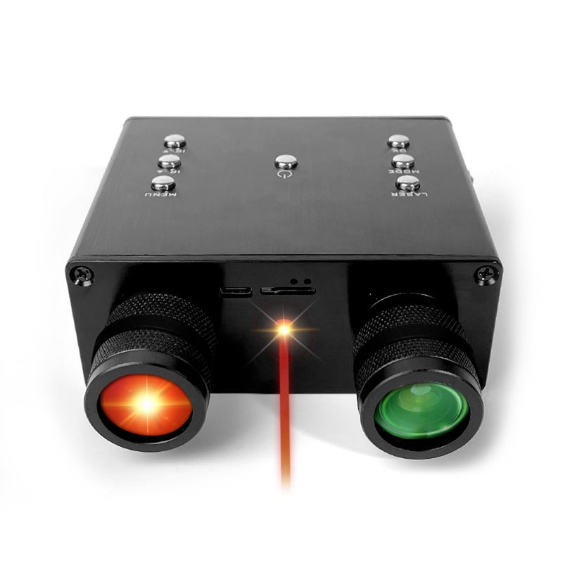4K Digital Infrared Night-Visions 600M Full-Dark Viewing Day Night Use with 3.0Inch IPS Screen Support 8X Digital Zoom Photo Taking Video Recording Camera for Outdoor Camping Observation Night - Image 1