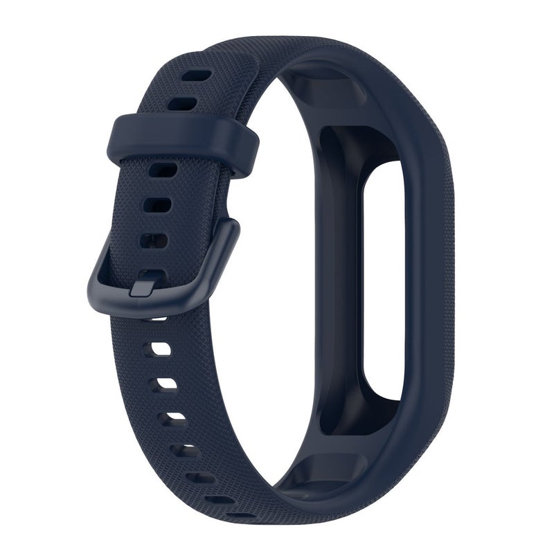 For Jiaming Garmin Vivosmart 5 Smart Bracelet Replacement Wristband Colorful Silicone Texture Strap - Image 4