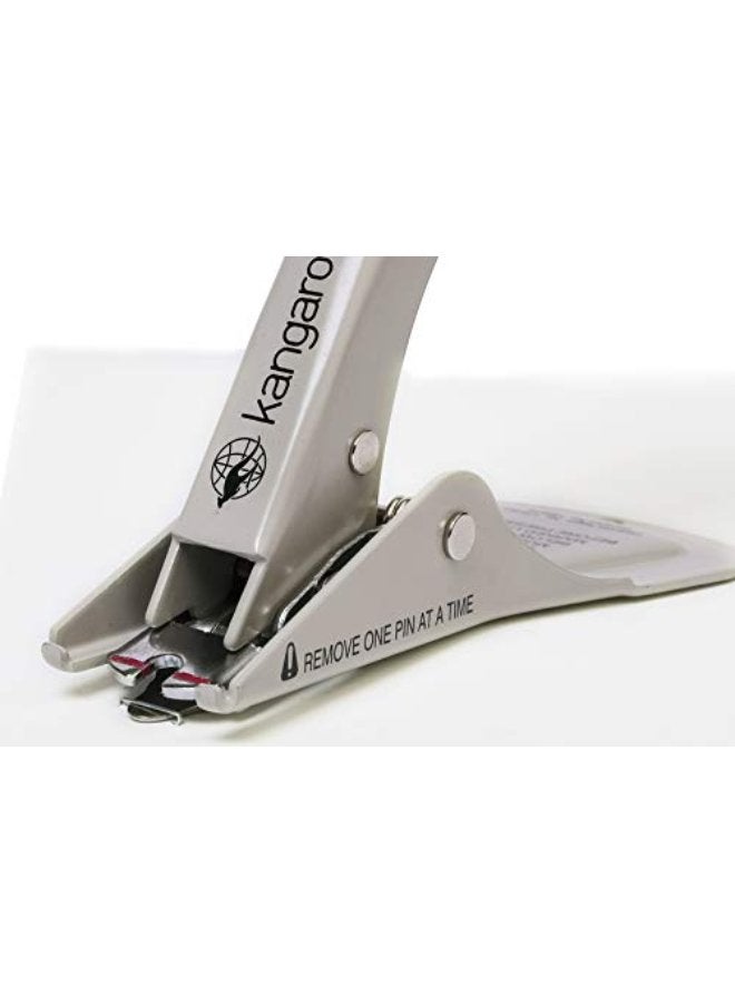 كانجارو مزيل دبابيس معدني متين من كانجارو ديسك إسينشالز SR-300 | مناسب لـ 210 ورقة | يزيل الدبابيس حتى 23/24 ورقة | عبوة من قطعة واحدة | قد يختلف اللون - Image 1