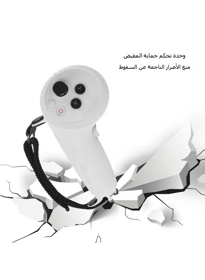 Suitable for PICO4 Ultra silicone mask handle protective cover lens film protective film vr accessories six-piece set - Image 3