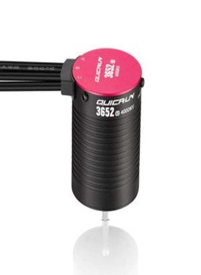 محرك HOBBYWING QUICRUN 3652SL أسود G2 (محرك Quicrun 3652-3250KV SL G2)