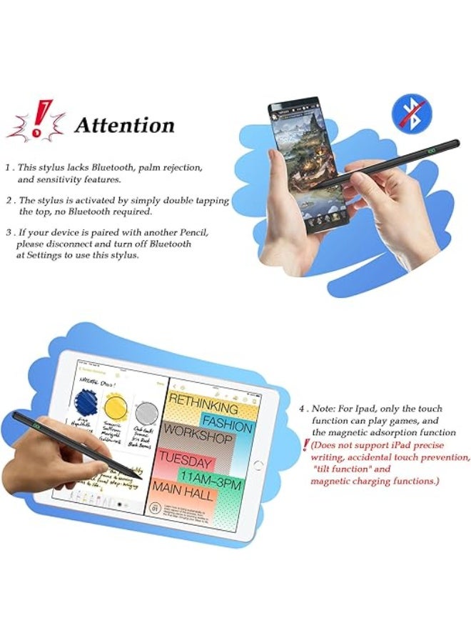 Active Stylus Pen - High Precision & Universal Compatibility for iPhone/Android/iPad Pro/Air/Mini - Durable Touch Screen Pencil - Image 4