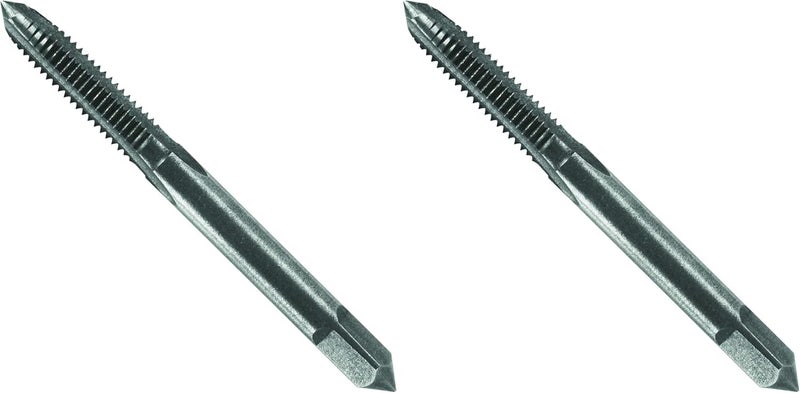 BPT6M100 6mm - 1.00 High-Carbon Steel Metric Plug Tap (Pack of 2)