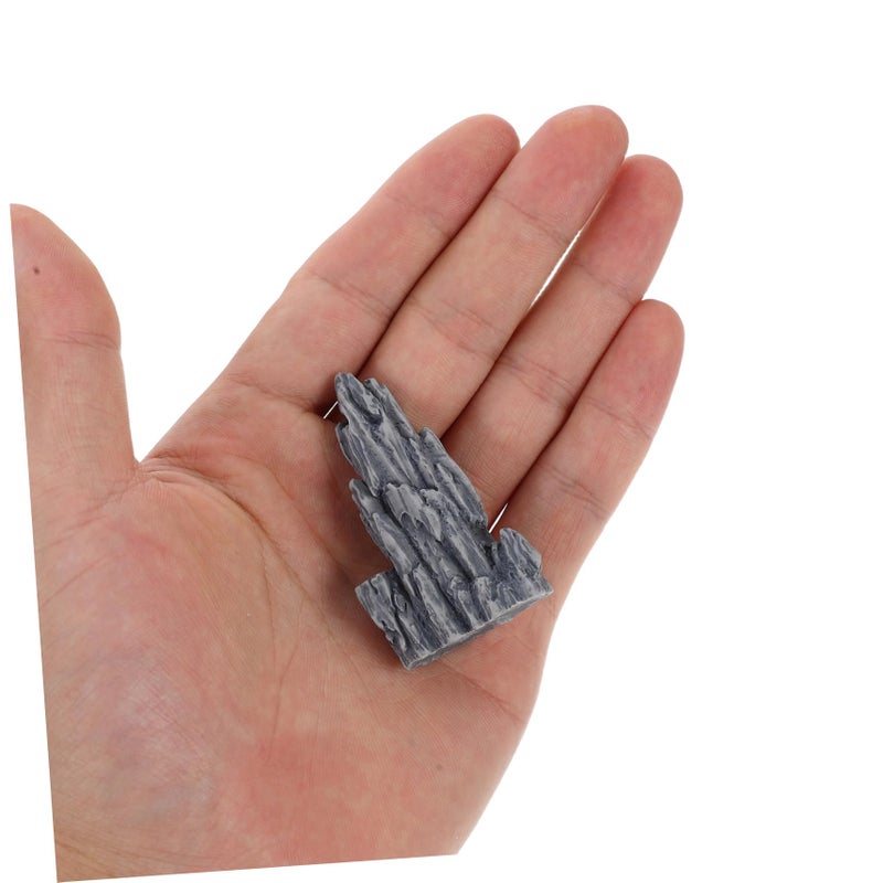 Miniature Rockery Resin Landscape Decor DIY Bonsai Garden Accessories Fake Mountain For Office Desktop Decoration - Image 5