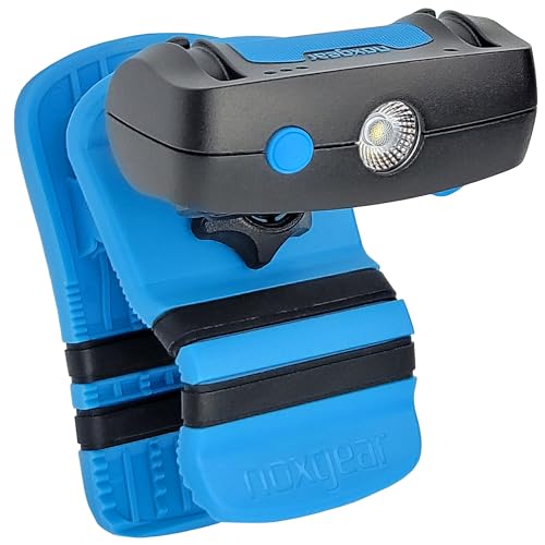 noxgear 500 Lumen Waterproof LED Clip Light - 100° Even Light Spread, 7 lbs Clamp Force, 6 lbs Magnet Force, 2” Jaw, USB-C Rechargeable Light for Camping, Workshop, Power Outages, Strollers, & More - Image 1