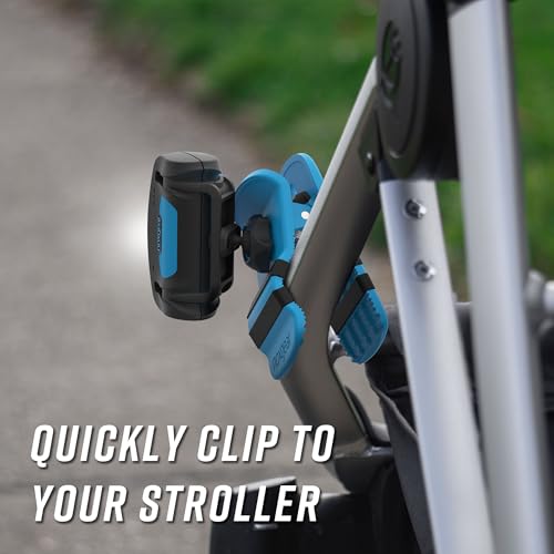 noxgear 500 Lumen Waterproof LED Clip Light - 100° Even Light Spread, 7 lbs Clamp Force, 6 lbs Magnet Force, 2” Jaw, USB-C Rechargeable Light for Camping, Workshop, Power Outages, Strollers, & More - Image 5