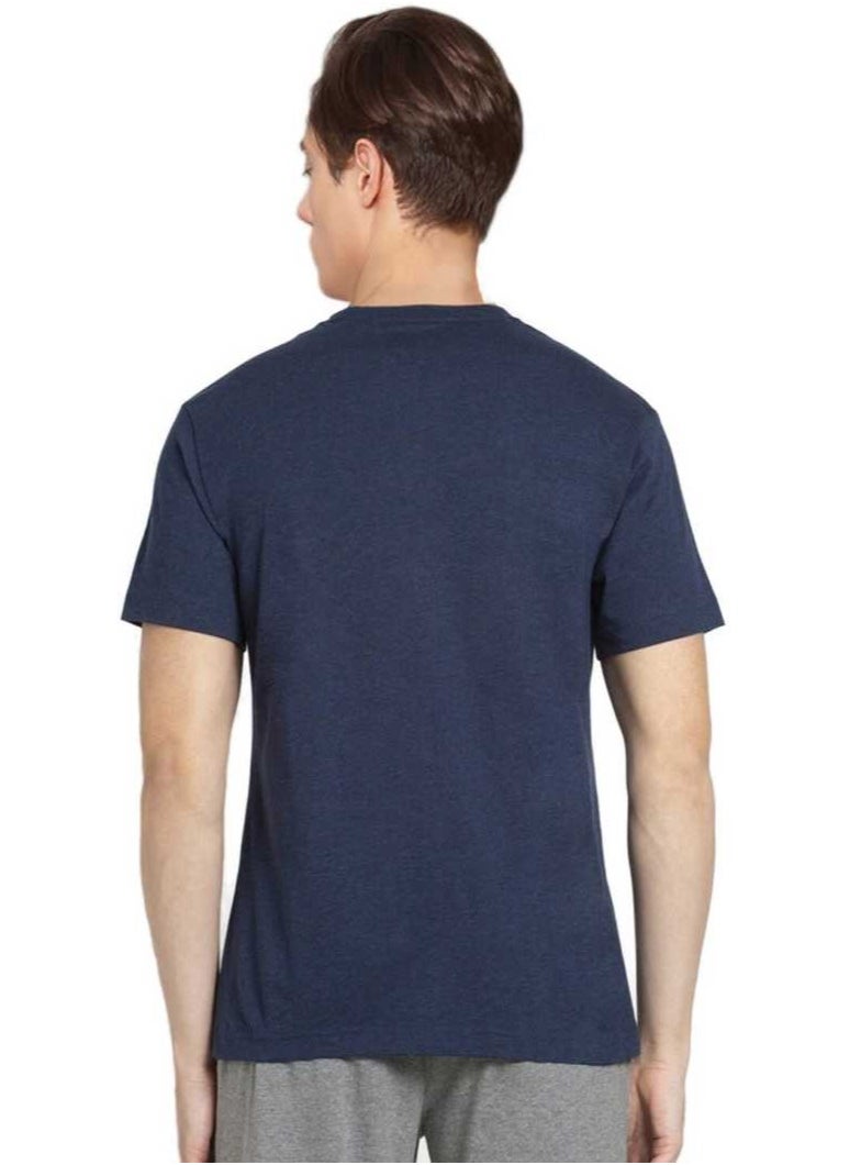 SANTHOME Plain round neck t-shirts for men  - Image 3