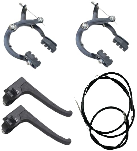 Shrenik Kids Cycle Brake Caliper Complete Set Clutch/Lever Wire/Cable Pad/Brake-Shoes Bicycle Size 14T 16T 20T Kids Accessories - Image 1