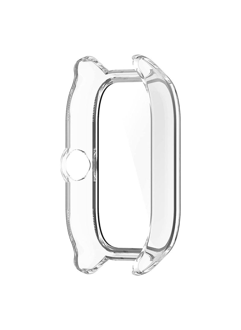 Generic - Screen Protector Case Compatible with Amazfit GTS 2 Mini/Bip U Pro/Bip S/Bip Lite/Bip 1S/Bip Lite 1s/Amazfit A1608 Watch Soft TPU Shockproof Cover Slim Guard Thin Bumper Shell Protector (Silver) - Image 1