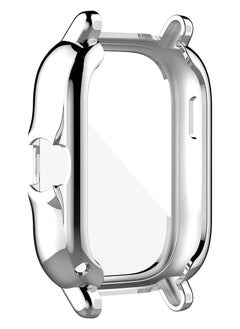 Generic Screen Protector Case Compatible with Amazfit GTS 2 Mini/Bip U Pro/Bip S/Bip Lite/Bip 1S/Bip Lite 1s/Amazfit A1608 Watch Soft TPU Shockproof Cover Slim Guard Thin Bumper Shell Protector (Silver)  - Image 2