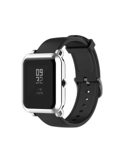 Generic Screen Protector Case Compatible with Amazfit GTS 2 Mini/Bip U Pro/Bip S/Bip Lite/Bip 1S/Bip Lite 1s/Amazfit A1608 Watch Soft TPU Shockproof Cover Slim Guard Thin Bumper Shell Protector (Silver)  - Image 4