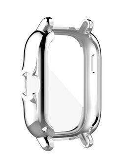 Generic Screen Protector Case Compatible with Amazfit GTS 2 Mini/Bip U Pro/Bip S/Bip Lite/Bip 1S/Bip Lite 1s/Amazfit A1608 Watch Soft TPU Shockproof Cover Slim Guard Thin Bumper Shell Protector (Silver)  - Image 5