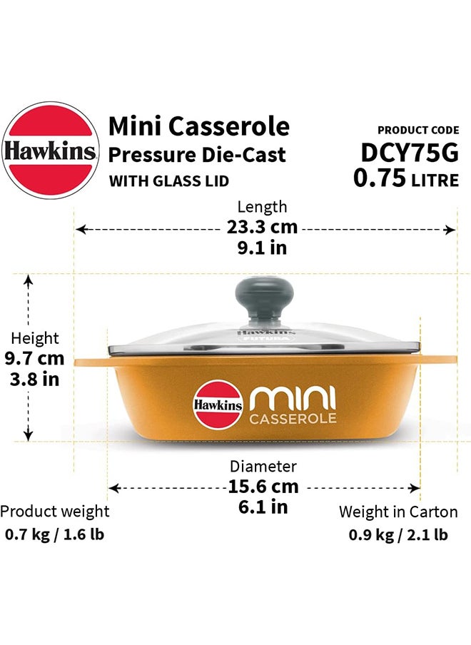 هواكينز كسرولة مصبوبة صفراء صغيرة مع زجاج 0.75ل، 5مم -(Dcy75G) - pzsku/Z0DC0675BCBE8FF2456E8Z/45/_/1700753535/cb70deb9-8a6d-4734-905c-bc727f0c5fa9