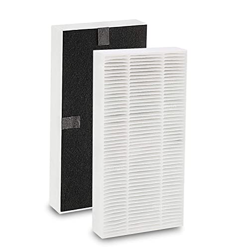isingo 2 Pack FRF102B Replacement Filter for Febreze Air purifier Dual Action HEPAType FRF102B Models FHT170 FHT180 FHT190 and fit for Honeywell HEPAClean U Filter HRF201B Part HHT270W HHT290 - Image 1
