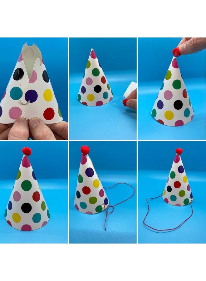 CBM Dog Party Hat Set - Dog Birthday Party - Hats and Crowns Party Time - 11pcs - Image 2