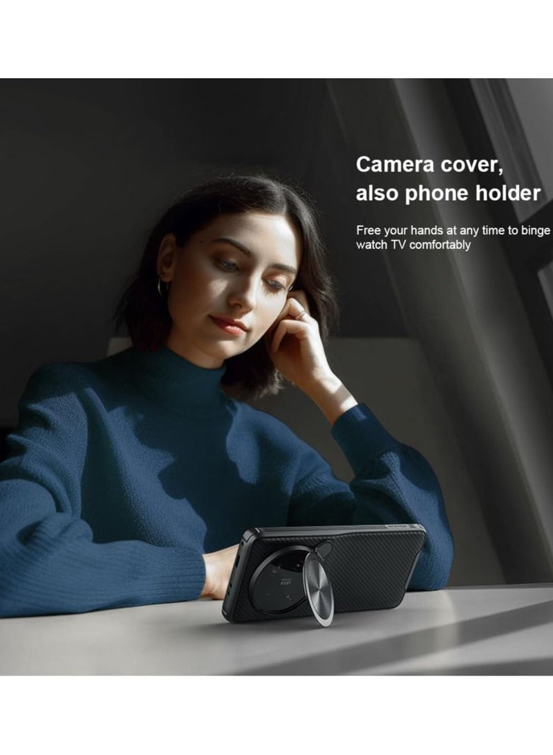Nillkin Xiaomi 13 Ultra Case with Stand Slide Camera Case for Xiaomi 13 Ultra 5G Lens Privacy Cover - Image 3