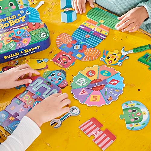 eeBoo: Build a Robot Spinner Game, Combines Simple Numbers with Fun, 2 to 4 Players, 15-30 Minute Play Time, Encourages Imaginative Play, For Ages 3 and up - Image 4