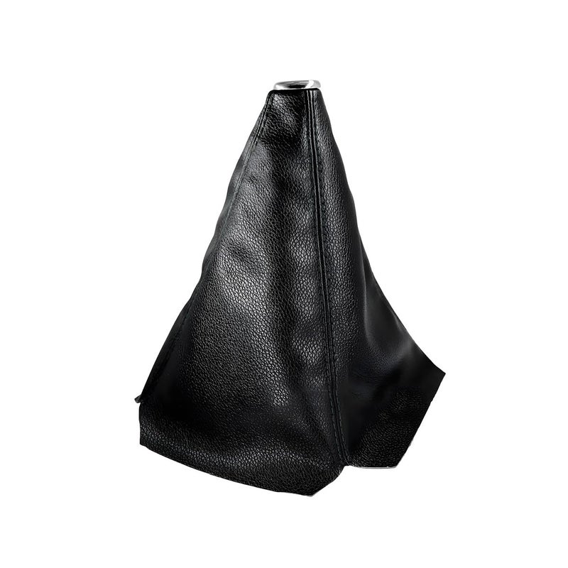 Ohleats Car Shift Knob Dust Cover Automotive Shifter Boot Sleeve Replacement ManualAutomatic Gear Shift Cover for Most Car Truck SUV Universal Interior Car Accessories Leather Black - Image 3
