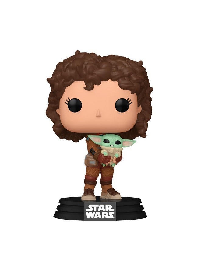 Funko POP! Vinyl: Star Wars: The Mandalorian S9 - Peli Motto with Grogu - The Child - Baby Yoda - Collectable Vinyl Figure - Gift Idea - for Kids & Adults - Image 2
