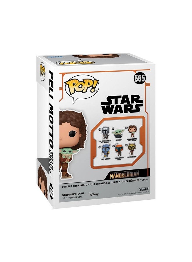 Funko POP! Vinyl: Star Wars: The Mandalorian S9 - Peli Motto with Grogu - The Child - Baby Yoda - Collectable Vinyl Figure - Gift Idea - for Kids & Adults - Image 3