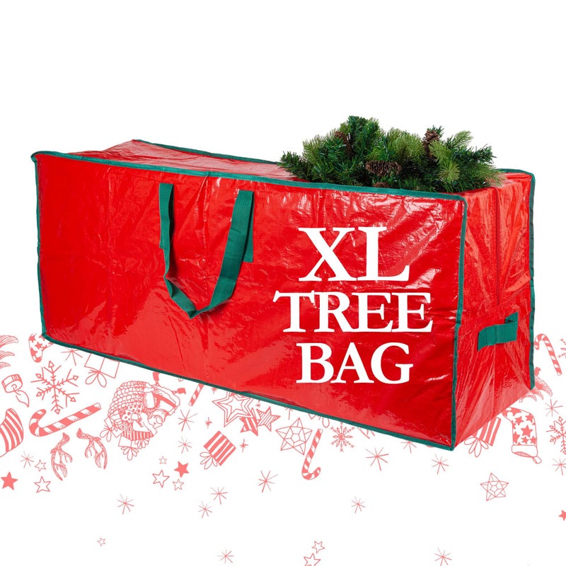 DSL Christmas Tree Storage Bag with Handles  Easy to Store Fits Up to 8ft Tall Trees