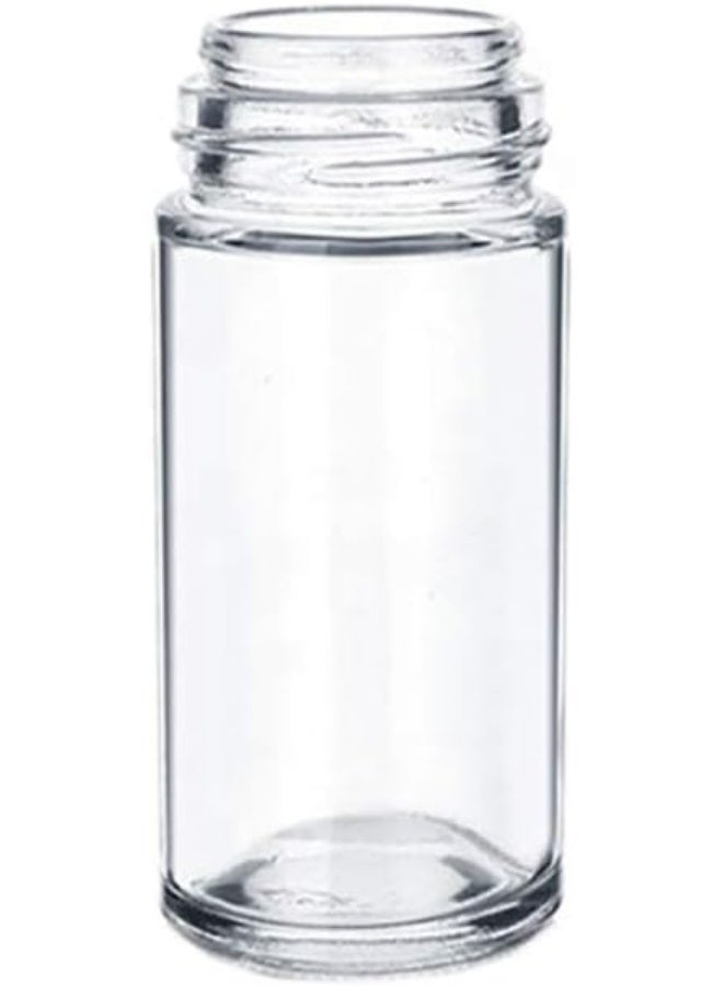 4PCS 30ml Essential Oil Roller Bottles,Empty Refillable Clear Glass Roll-on Bottles Perfume Roller Bottles with plastic Roller Balls and Black Lids - Image 4