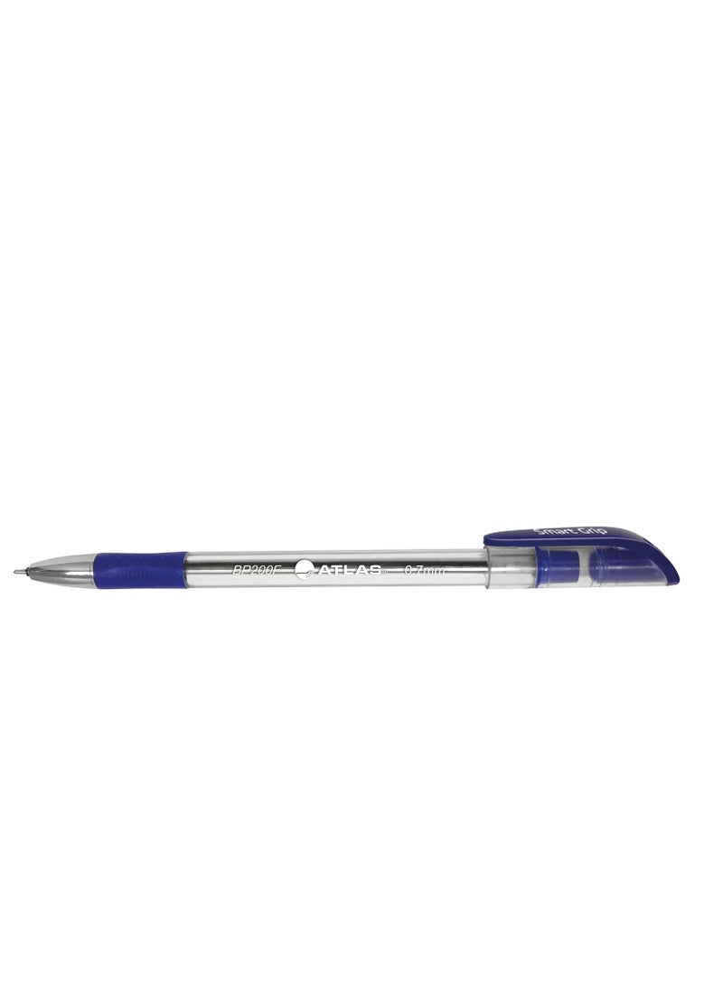 ATLAS 10-Piece Smart Grip Ball Pen Fine Tip Blue Ink  - Image 2