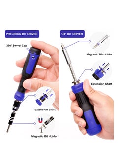 XiuWoo Precision Screwdriver Set 191-Piece Multi-Bit Screwdriver 1/4 Inch Nut Driver Home Improvement Tool Electronic Repair Kit for Computer, iPhone, Laptop, PC, Cell Phone  - Image 3