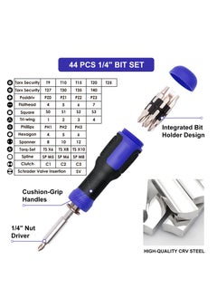 XiuWoo Precision Screwdriver Set 191-Piece Multi-Bit Screwdriver 1/4 Inch Nut Driver Home Improvement Tool Electronic Repair Kit for Computer, iPhone, Laptop, PC, Cell Phone  - Image 4