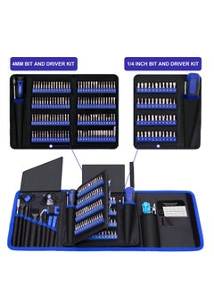 XiuWoo Precision Screwdriver Set 191-Piece Multi-Bit Screwdriver 1/4 Inch Nut Driver Home Improvement Tool Electronic Repair Kit for Computer, iPhone, Laptop, PC, Cell Phone  - Image 5