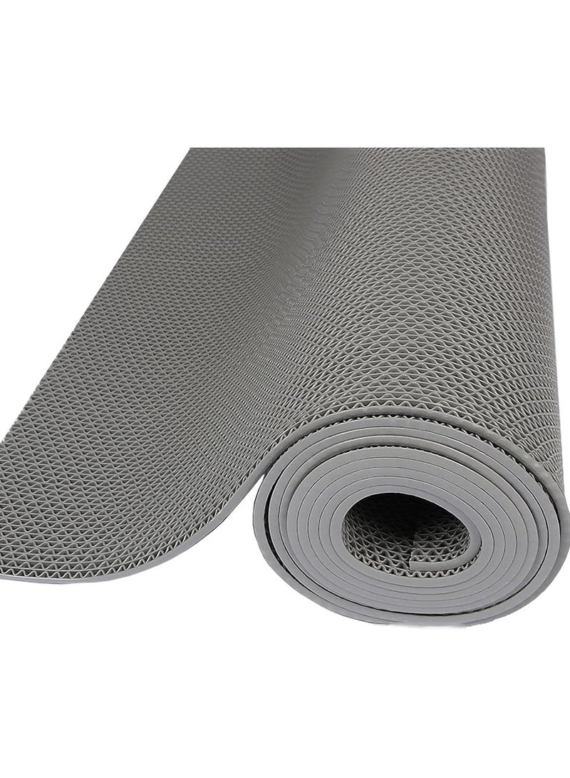 ارواق حصيرة تصريف شبكية PVC غير قابلة للانزلاق للحمام، بسمك 5 مم، قابلة للتقطيع، للمرآب، المطبخ، المسبح، وغرفة الاستحمام - Image 1