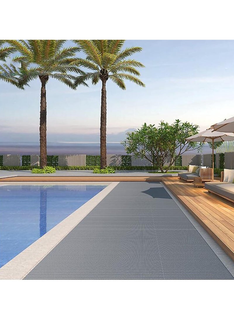 ارواق حصيرة تصريف شبكية PVC غير قابلة للانزلاق للحمام، بسمك 5 مم، قابلة للتقطيع، للمرآب، المطبخ، المسبح، وغرفة الاستحمام - Image 5