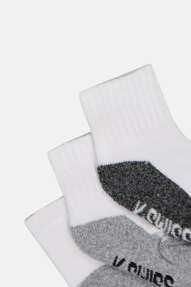 K-SWISS Toddlers Boy 8 Pair Brand Logo Cushion Ankle Socks, Multicolor - Image 2